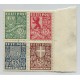 ESTONIA 1939 SERIE COMPLETA FINAMENTE USADA PROVENIENTE DEL CENTRO DEL BLOQUE 80 EUROS DE LUJO !!!